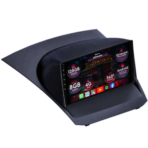 Navigatie dedicata Ford Fiesta 2008-2019, 8GB RAM 128GB ROM, Octacore, Platforma TS18, Display 9" QLED, Carplay&Android Auto, Android 14, Ventilator Activ - imagine 1