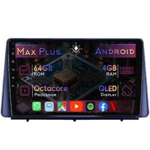 Navigatie dedicata Ford Focus 4 2019+, 4GB RAM 64GB ROM, Octacore, Display 10" QLED, Carplay&Android Auto, Android 14, Suport camere AHD - imagine 1