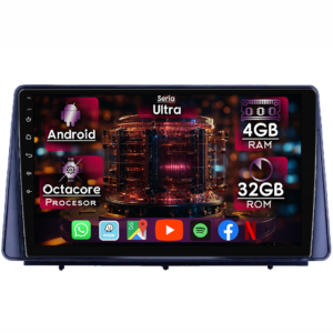 Navigatie dedicata Ford Focus 4 2019+, 4GB RAM 32GB ROM, Octacore, Display 10" QLED 2K, Carplay&Android Auto, Android 14, Ventilator Activ - imagine 1