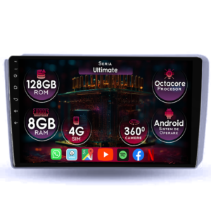 Navigatie dedicata Hyundai Getz 2004-2006, 8GB RAM 128GB ROM, Octacore, Platforma TS18, Display 9" QLED, Carplay&Android Auto, Android 14, Ventilator Activ - imagine 1
