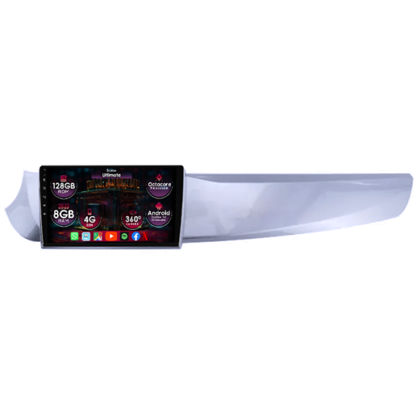 Navigatie dedicata Giulietta 2010-2014, 8GB RAM 128GB ROM, Octacore, Platforma TS18, Display 9" QLED, Carplay&Android Auto, Android 14, Ventilator Activ