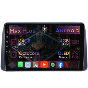 Navigatie dedicata Chrysler Grand Voyager 2011-2015, 4GB RAM 64GB ROM, Octacore, Display 9" QLED, Carplay&Android Auto, Android 14, Suport camere AHD - imagine 1