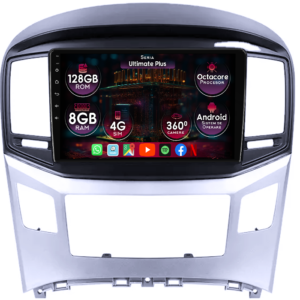 Navigatie dedicata Hyundai H1 2017-2018, 8GB RAM 128GB ROM, Octacore, Platforma 7862, Display 9" QLED 2K, Carplay&Android Auto, Android 14, Ventilator Activ - imagine 1