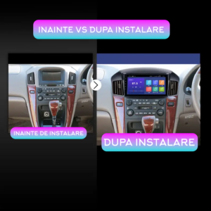 Navigatie dedicata Toyota Harrier, 8GB RAM 128GB ROM, Octacore, Platforma TS18, Android 14, Display QLED 9", Carplay&Android Auto, SIM 4G - imagine 4