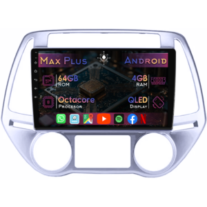 Navigatie dedicata Hyundai I20 2012-2014, 4GB RAM 64GB ROM, Octacore, Display 9" QLED, Carplay&Android Auto, Android 14, Suport camere AHD - imagine 1
