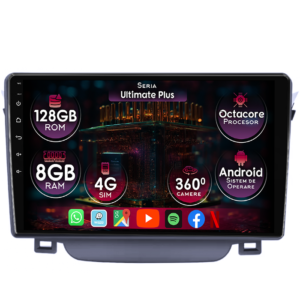 Navigatie dedicata Hyundai I30 2011-2015, 8GB RAM 128GB ROM, Octacore, Platforma 7862, Display 9" QLED 2K, Carplay&Android Auto, Android 14, Ventilator Activ - imagine 1