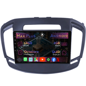 Navigatie dedicata Opel Insignia 2013-2017, 4GB RAM 64GB ROM, Octacore, Display 9" QLED, Carplay&Android Auto, Android 14, Suport camere AHD - imagine 1