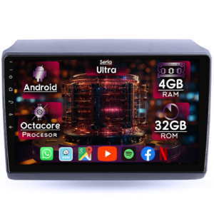 Navigatie dedicata Citroen Jumper 2006+, 4GB RAM 32GB ROM, Octacore, Display 9" QLED, Carplay&Android Auto, Android 14, Ventilator Activ - imagine 1