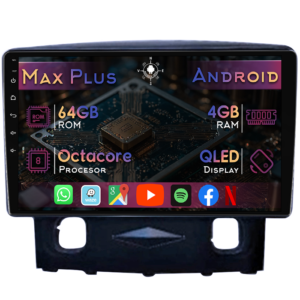 Navigatie dedicata Ford Kuga 2008-2010, 4GB RAM 64GB ROM, Octacore, Display 9" QLED, Carplay&Android Auto, Android 14, Suport camere AHD - imagine 1