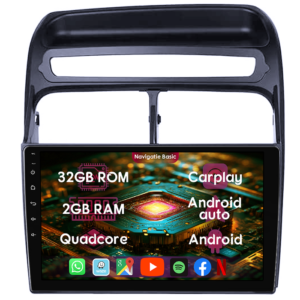 Navigatie dedicata Fiat Linea 2006-2012, 4GB RAM 32GB ROM, Octacore, Android 14, Display QLED 2K 9", Carplay&Android Auto, SIM 4G - imagine 1