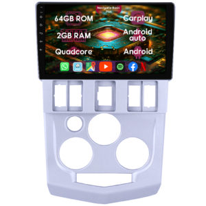 Navigatie dedicata Logan 2004-2008, 2GB RAM 64GB ROM, Quad Core, Display 9" IPS Full HD, Carplay&Android Auto, Android 14, Suport camere AHD - imagine 1
