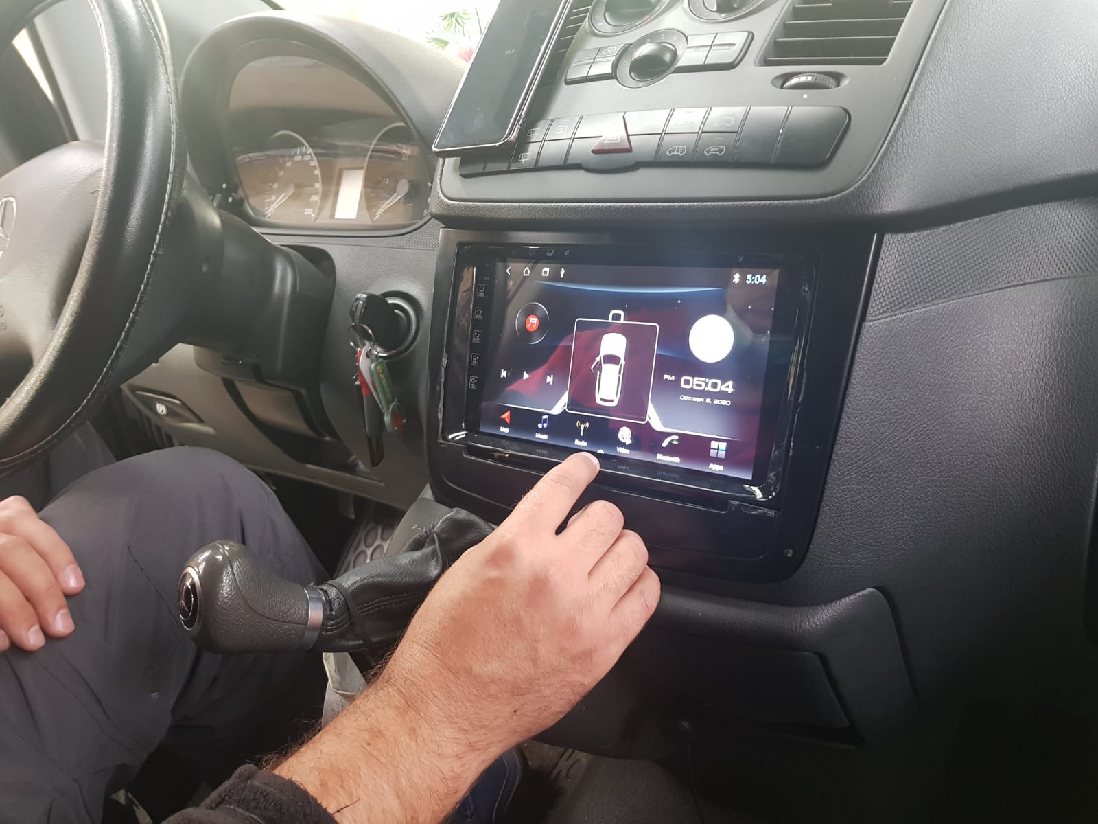 Navigatie dedicata Mercedes Vito W639 2003-2015, 8GB RAM 128GB ROM, Octacore, Platforma TS18, Display 9" QLED, Carplay&Android Auto, Android 14, Ventilator Activ - imagine 4