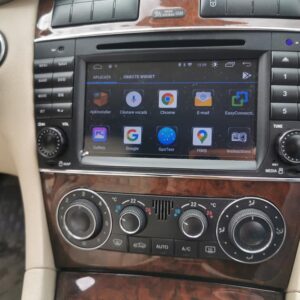 Navigatie dedicata Mercedes C Class W203 2000-2007, 8GB RAM 128GB ROM, Octacore, Display 7" QLED, Carplay&Android Auto, Android 12, Ventilator Activ - imagine 3