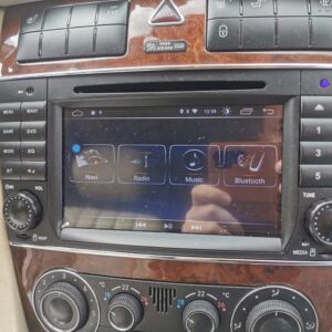 Navigatie dedicata Mercedes C Class W203 2000-2007, 8GB RAM 128GB ROM, Octacore, Display 7" QLED, Carplay&Android Auto, Android 12, Ventilator Activ - imagine 2