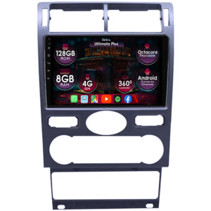 Navigatie dedicata Ford Mondeo 3 2000-2007, clima automata, 8GB RAM 128GB ROM, Octacore, Platforma 7862, Display 9" QLED 2K, Carplay&Android Auto, Android 14, Ventilator Activ - imagine 1