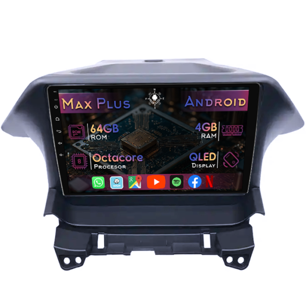 Navigatie dedicata Honda Odyssey 2009-2014, 4GB RAM 64GB ROM, Octacore, Display 10" QLED, Carplay&Android Auto, Android 14, Suport camere AHD