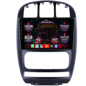 Navigatie dedicata Chrysler Pacifica 2006-2012, 8GB RAM 128GB ROM, Octacore, Platforma 7862, Display 9" QLED 2K, Carplay&Android Auto, Android 14, Ventilator Activ - imagine 1