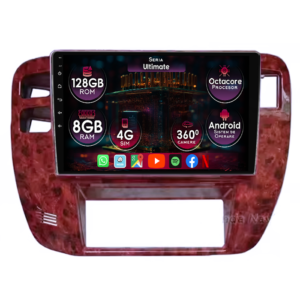 Navigatie dedicata Nissan Patrol Y61 1997-2005, Maro, 8GB RAM 128GB ROM, Octacore, Platforma TS18, Android 14, Display QLED 9", Carplay&Android Auto, SIM 4G - imagine 1