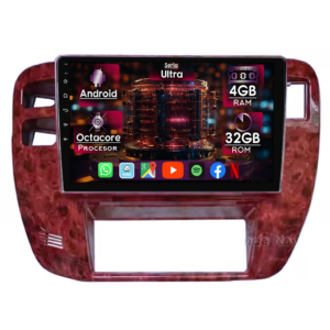 Navigatie dedicata Nissan Patrol Y61 1997-2005, Maro, 4GB RAM 32GB ROM, Octacore, Android 14, Display QLED 2K 9", Carplay&Android Auto, SIM 4G - imagine 1