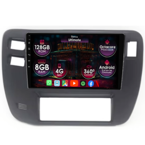 Navigatie dedicata Nissan Patrol Y61 1997-2005, Gri, 8GB RAM 128GB ROM, Octacore, Platforma TS18, Android 14, Display QLED 9", Carplay&Android Auto, SIM 4G - imagine 1