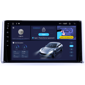 Navigatie dedicata Toyota RAV4 5 2018+, 4GB RAM 32GB ROM, Octacore, Android 14, Display QLED 2K 10", DSP, Carplay&Android Auto, SIM 4G, Ventilator Activ - imagine 3
