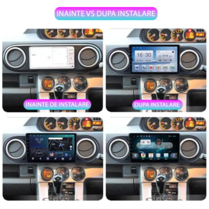 Navigatie dedicata Toyota Rumion Avalon 2007-2019, 8GB RAM 128GB ROM, Octacore, Platforma TS18, Android 14, Display QLED 9", Carplay&Android Auto, SIM 4G - imagine 4