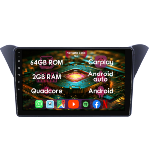 Navigatie dedicata Hyundai Rohens Coupe 2012, 2GB RAM 64GB ROM, Quad Core, Display 9" IPS Full HD, Carplay&Android Auto, Android 14, Suport camere AHD - imagine 1