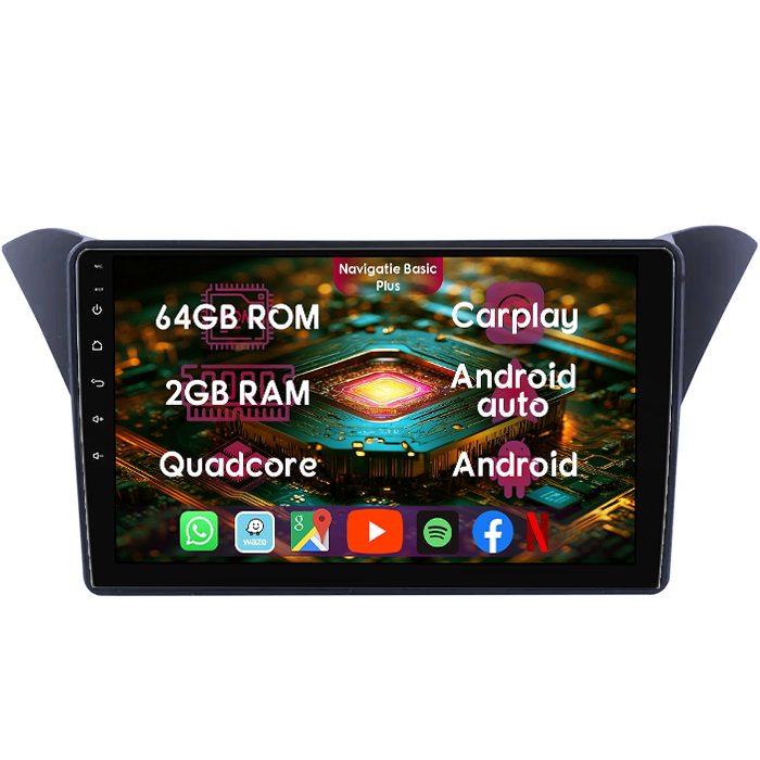 Navigatie dedicata Hyundai Rohens Coupe 2012, 2GB RAM 64GB ROM, Quad Core, Display 9" IPS Full HD, Carplay&Android Auto, Android 14, Suport camere AHD - imagine 1