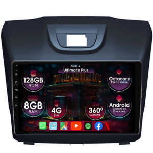 Navigatie dedicata Chevrolet S10, 8GB RAM 128GB ROM, Octacore, Platforma 7862, Display 9" QLED 2K, Carplay&Android Auto, Android 14, Ventilator Activ - imagine 1