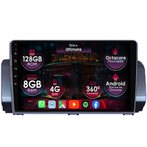 Navigatie dedicata Dacia Jogger 2021+, 8GB RAM 128GB ROM, Octacore, Platforma TS18, Display 9" QLED, Carplay&Android Auto, Android 14, Ventilator Activ - imagine 1