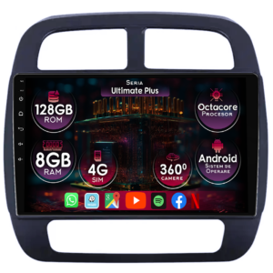Navigatie dedicata Renault Spring 2015-2019, 8GB RAM 128GB ROM, Octacore, Platforma 7862, Display 10" QLED, Carplay&Android Auto, Android 14, Ventilator Activ - imagine 1