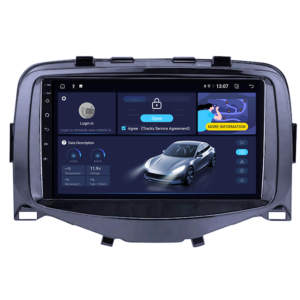 Navigatie dedicata Toyota Aygo 2016, 8GB RAM 128GB ROM, Octacore, Platforma TS18, Android 14, Display QLED 9", Carplay&Android Auto, SIM 4G - imagine 2
