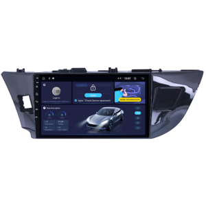 Navigatie dedicata Toyota Corolla 2013-2018, 8GB RAM 128GB ROM, Octacore, Platforma 7862, Android 14, Display QLED 2K 10", DSP, Carplay&Android Auto, SIM 4G, Ventilator Activ - imagine 3