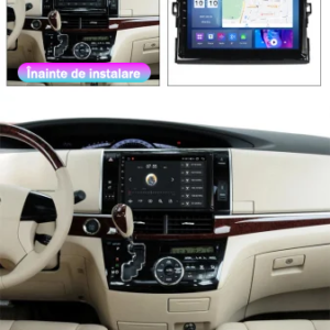 Navigatie dedicata Toyota Estima 2006-2012, 4GB RAM 32GB ROM, Octacore, Android 14, Display QLED 2K 9", Carplay&Android Auto, SIM 4G - imagine 2