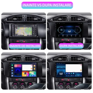 Navigatie dedicata Toyota GT 86 2012-2016, 8GB RAM 128GB ROM, Octacore, Platforma TS18, Android 14, Display QLED 9", Carplay&Android Auto, SIM 4G - imagine 2