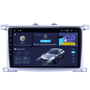 Navigatie dedicata Toyota Land Cruiser J100 2002-2008, 8GB RAM 128GB ROM, Octacore, Platforma TS18, Android 14, Display QLED 10", DSP, Carplay&Android Auto, SIM 4G, Ventilator Activ - imagine 2