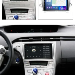 Navigatie dedicata Toyota Prius W3 2009-2015, Gray 4GB RAM 32GB ROM, Octacore, Android 14, Display QLED 2K 9", Carplay&Android Auto, SIM 4G - imagine 2