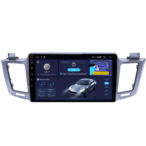 Navigatie dedicata Toyota RAV4 4 2012-2018, 8GB RAM 128GB ROM, Octacore, Platforma TS18, Android 14, Display QLED 10", DSP, Carplay&Android Auto, SIM 4G, Ventilator Activ - imagine 1