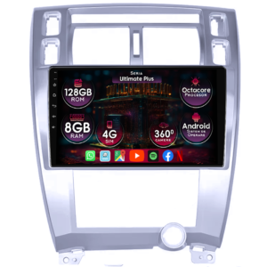 Navigatie dedicata Hyundai Tucson 2004-2010, 8GB RAM 128GB ROM, Octacore, Platforma 7862, Display 10" QLED 2K, Carplay&Android Auto, Android 14, Ventilator Activ - imagine 1