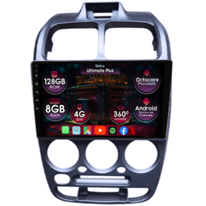 Navigatie dedicata Hyundai Verna 1999, 8GB RAM 128GB ROM, Octacore, Platforma 7862, Display 9" QLED, Carplay&Android Auto, Android 14, Ventilator Activ - imagine 1