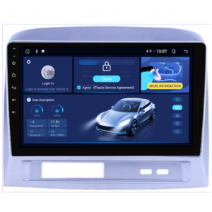 Navigatie dedicata Toyota Vios 2004-2007, 8GB RAM 128GB ROM, Octacore, Platforma TS18, Android 14, Display QLED 9", Carplay&Android Auto, SIM 4G - imagine 1