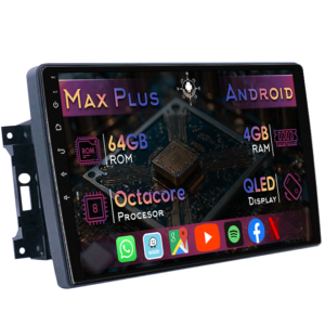 Navigatie dedicata Jeep Wrangler 2007-2018, 4GB RAM 64GB ROM, Octacore, Display 10" QLED, Carplay&Android Auto, Android 14, Suport camere AHD - imagine 1