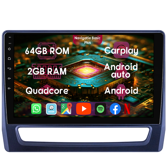 Navigatie dedicata Mitsubishi ASX 2019+, 2GB RAM 64GB ROM, Quad Core, Display 10" IPS Full HD, Carplay&Android Auto, Android 14, Suport camere AHD - imagine 1