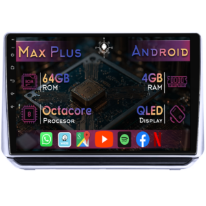 Navigatie dedicata Nissan Altima 2018-2020, 4GB RAM 64GB ROM, Octacore, Display 9" QLED, Carplay&Android Auto, Android 14, Suport camere AHD - imagine 1