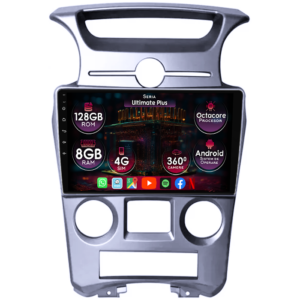 Navigatie dedicata KIA Carens 2007-2011, clima manuala, 8GB RAM 128GB ROM, Octacore, Platforma 7862, Display 9" QLED 2K, Carplay&Android Auto, Android 14, Ventilator Activ - imagine 1
