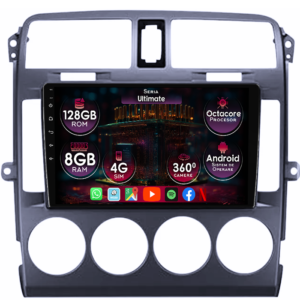 Navigatie dedicata KIA Carnival 2002-2006, Black, 8GB RAM 128GB ROM, Octacore, Platforma TS18, Display 9" QLED, Carplay&Android Auto, Android 14, Ventilator Activ - imagine 1