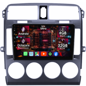 Navigatie dedicata KIA Carnival 2002-2006, Black, 4GB RAM 32GB ROM, Octacore, Display 9" QLED 2K, Carplay&Android Auto, Android 14, Ventilator Activ - imagine 1