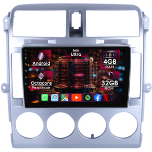 Navigatie dedicata KIA Carnival 2002-2006, Gri, 4GB RAM 32GB ROM, Octacore, Display 9" QLED 2K, Carplay&Android Auto, Android 14, Ventilator Activ - imagine 1