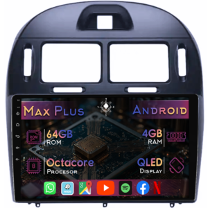 Navigatie dedicata Kia Cerato Foret 2017, 4GB RAM 64GB ROM, Octacore, Display 10" QLED, Carplay&Android Auto, Android 14, Suport camere AHD - imagine 1