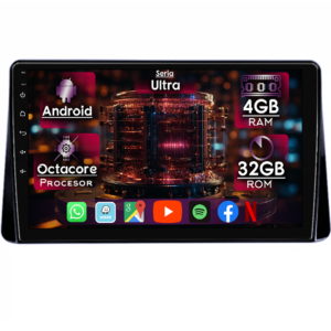Navigatie dedicata Mitsubishi Eclipse Cross 2018-2019, 4GB RAM 32GB ROM, Octacore, Display 10" QLED 2K, Carplay&Android Auto, Android 14, Ventilator Activ - imagine 1